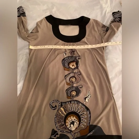 Forever Tan Light Brown Dress Large - Picture 13 of 13